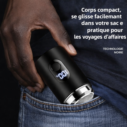 Rasoir Électrique Chaud pour Hommes, Mini Rasoir de Voiture, Articles de Voyage, Rasoir Portable pour Voyages d'Affaires, Rechargeable tg