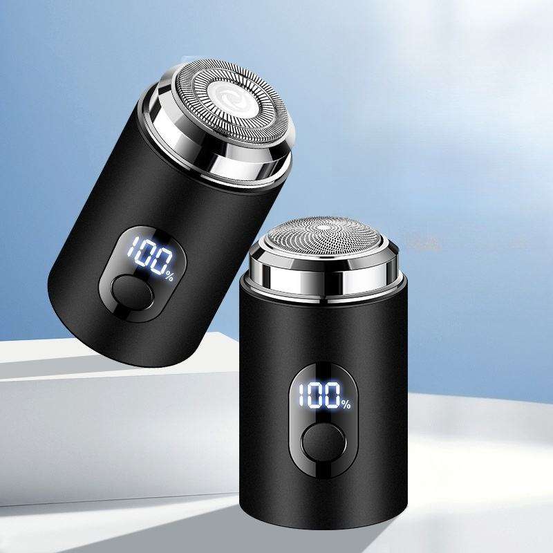 Rasoir Électrique Chaud pour Hommes, Mini Rasoir de Voiture, Articles de Voyage, Rasoir Portable pour Voyages d'Affaires, Rechargeable 🇧🇯