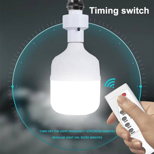 Support de lampe intelligent E27 avec télécommande infrarouge sans fil et minuterie, interrupteur pour maison 🇧🇯